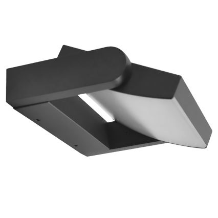 Brilagi - LED-ulkoseinävalaisin ANKLE LED/18W/230V 3000K IP65 antrasiitti