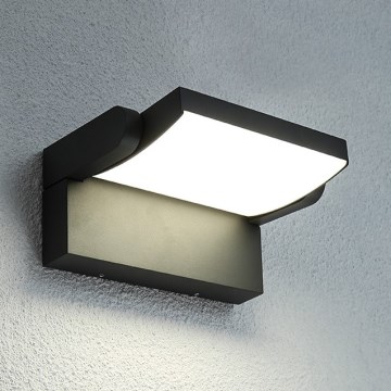 Brilagi - LED-ulkoseinävalaisin ANKLE LED/18W/230V 4000K IP65 antrasiitti