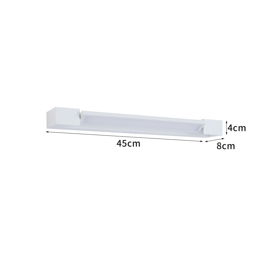 BRILAGI - LED Ulkoseinävalaisin AQUA LINE LED/12W/230V 45 cm IP44 valkoinen CRI 90