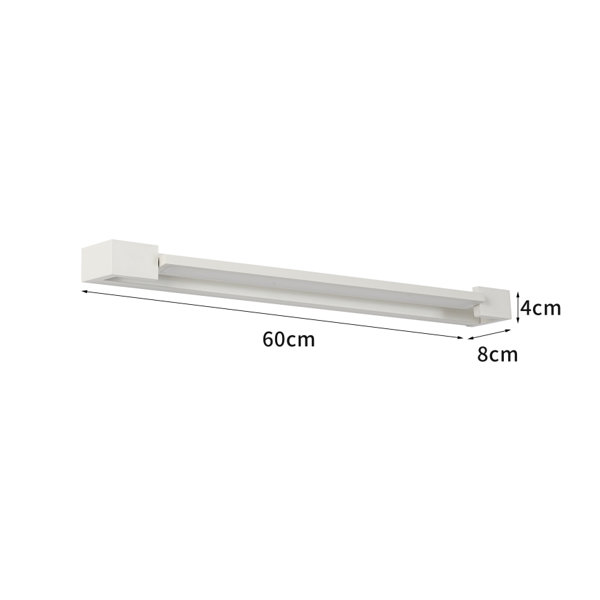 BRILAGI - LED-ulkoseinävalaisin AQUA LINE LED/18W/230V 60 cm IP44 valkoinen CRI 90