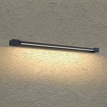 BRILAGI - LED Ulkoseinävalaisin AQUA LINE LED/20W/230V 80 cm IP44 musta CRI 90