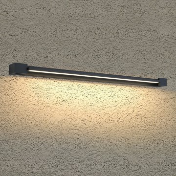 BRILAGI - LED-ulkoseinävalaisin AQUA LINE LED/24W/230V 90 cm IP44 musta CRI 90