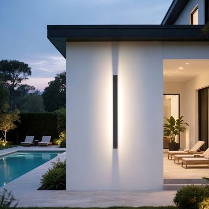 Brilagi - AQUA LINE LED-ulkovalaisin 36 W, 230 V, 120 cm, IP44, antrasiitti, Ra 90