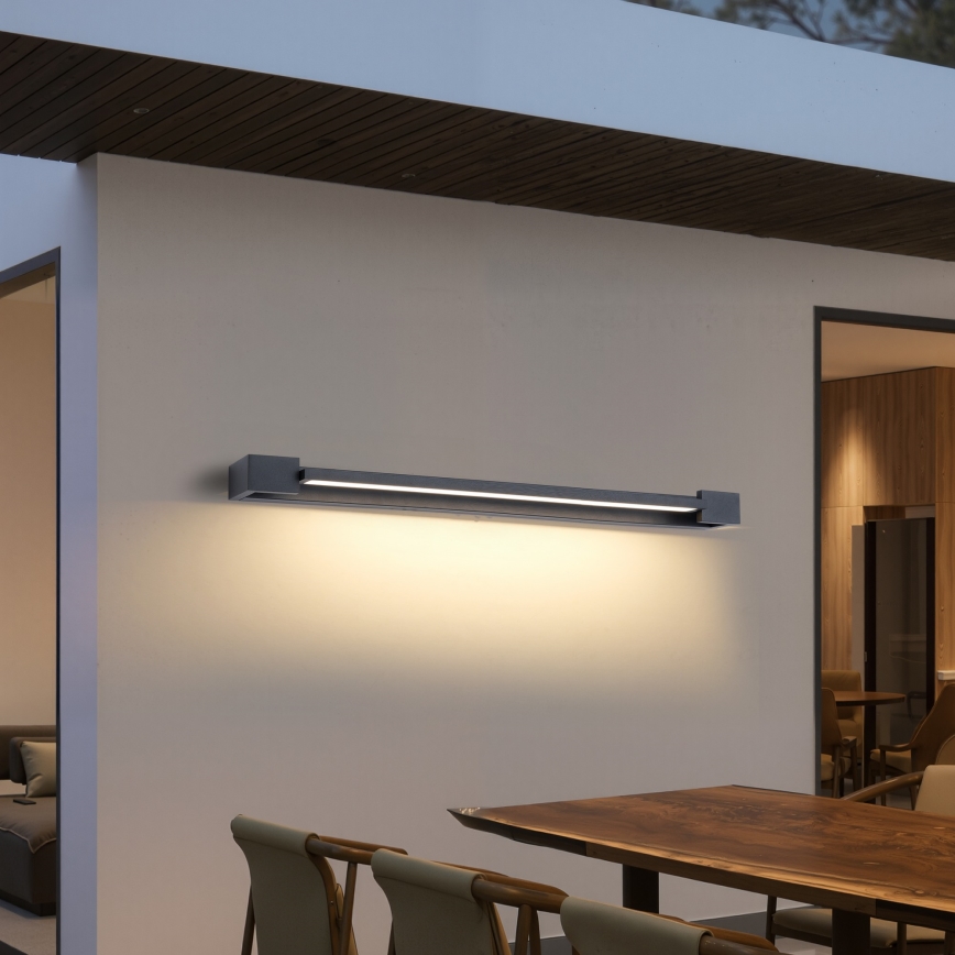 Brilagi - AQUA LINE LED-ulkovalaisin 36 W, 230 V, 120 cm, IP44, antrasiitti, Ra 90