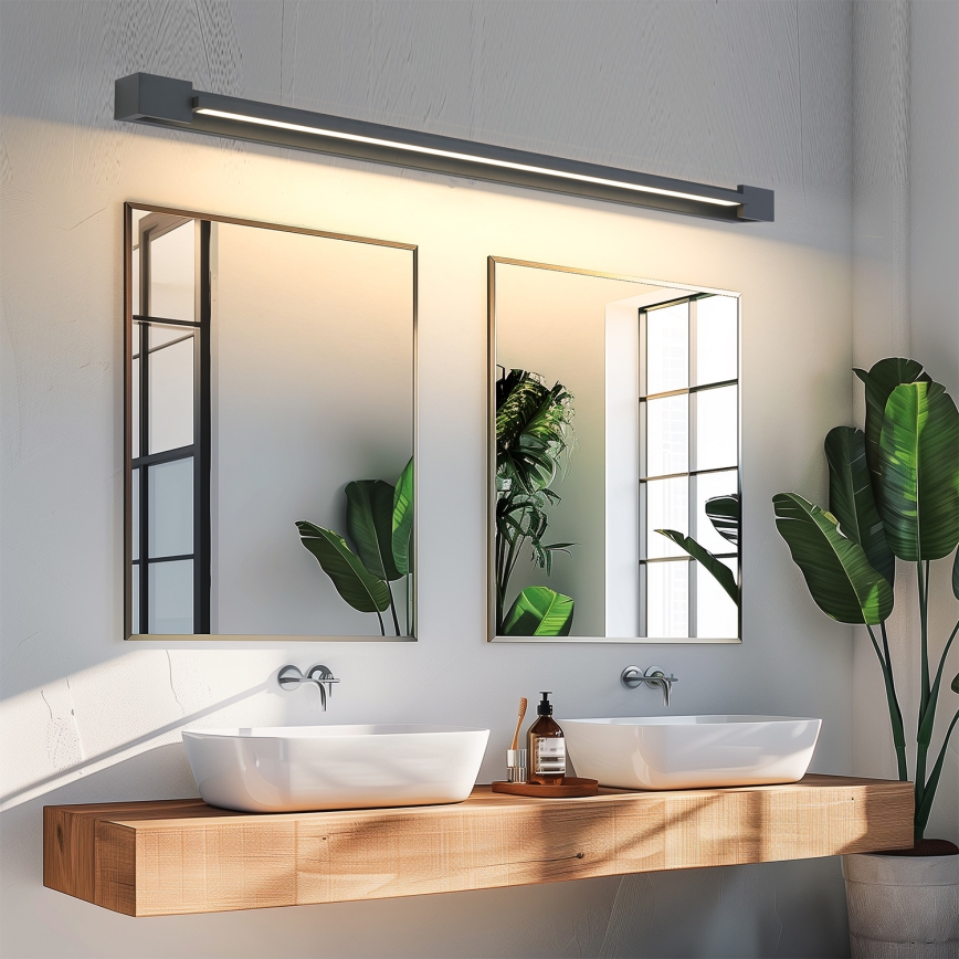 Brilagi - LED-ulkoseinävalaisin AQUA LINE LED/36W/230V 120 cm IP44 antrasiitti CRI 90