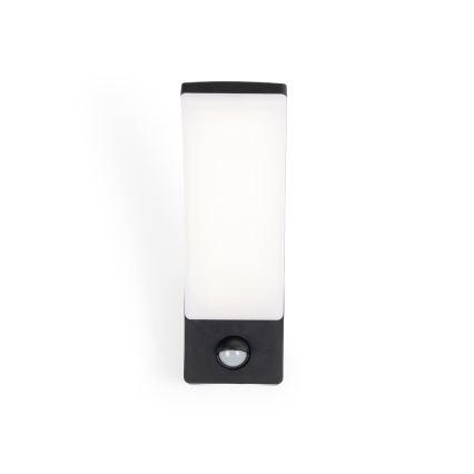 BRILAGI - LED-ulkoseinävalaisin liike- ja hämärätunnistimella ARCELO LED/12W/230V IP65 musta