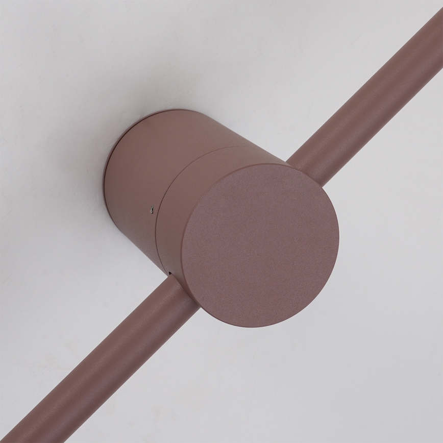 Brilagi - LED-ulkovalaisin AURA LED/12W/230V 3000K IP54 65 cm ruskea CRI 90