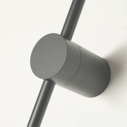 Brilagi - AURA LED-ulkoseinävalaisin 12W/230V 4000K IP54 65 cm antrasiitti CRI 90