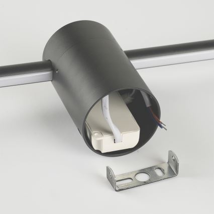 Brilagi - AURA LED-ulkoseinävalaisin 12W/230V 4000K IP54 65 cm antrasiitti CRI 90