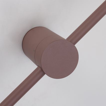 Brilagi - AURA LED-ulkovalaisin, 20 W, 230 V, 3000 K, IP54, 97 cm, ruskea, CRI 90