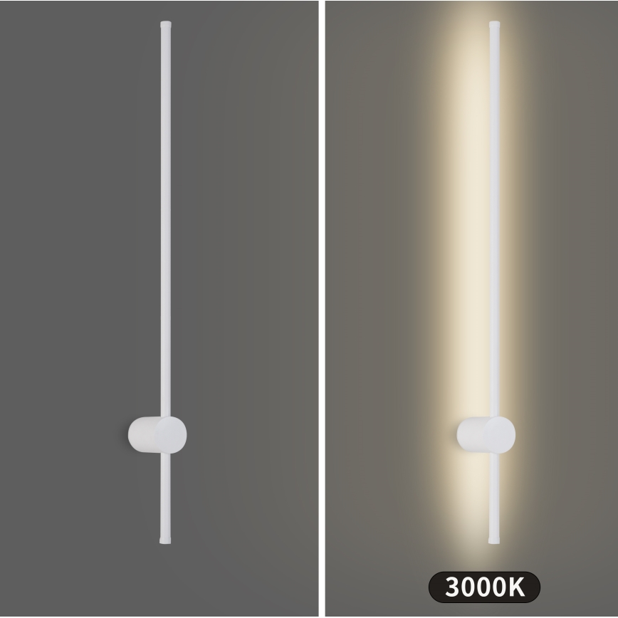 Brilagi - LED-ulkoseinävalaisin AURA, 20 W, 230 V, 3000 K, IP54, 97 cm, valkoinen, CRI 90