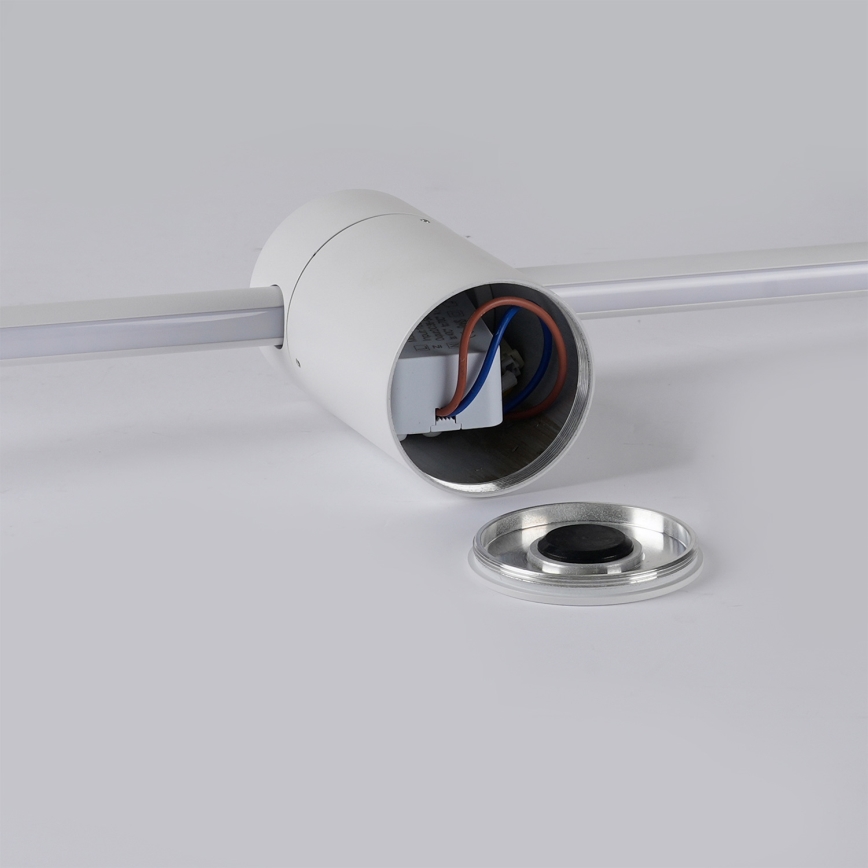 Brilagi - LED-ulkoseinävalaisin AURA, 20 W, 230 V, 3000 K, IP54, 97 cm, valkoinen, CRI 90
