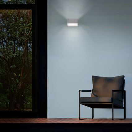 Brilagi - LED-ulkoseinävalaisin BARI LED/7W/230V 3000/4000/6000K valkoinen IP54