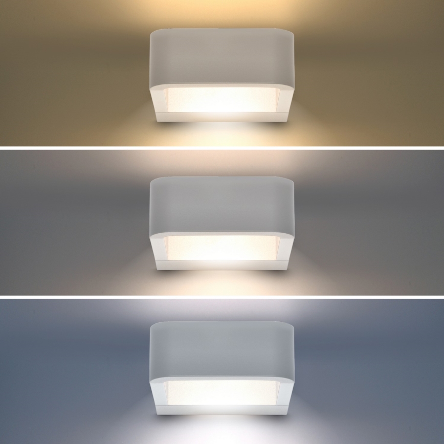 Brilagi - LED-ulkoseinävalaisin BARI LED/7W/230V 3000/4000/6000K valkoinen IP54