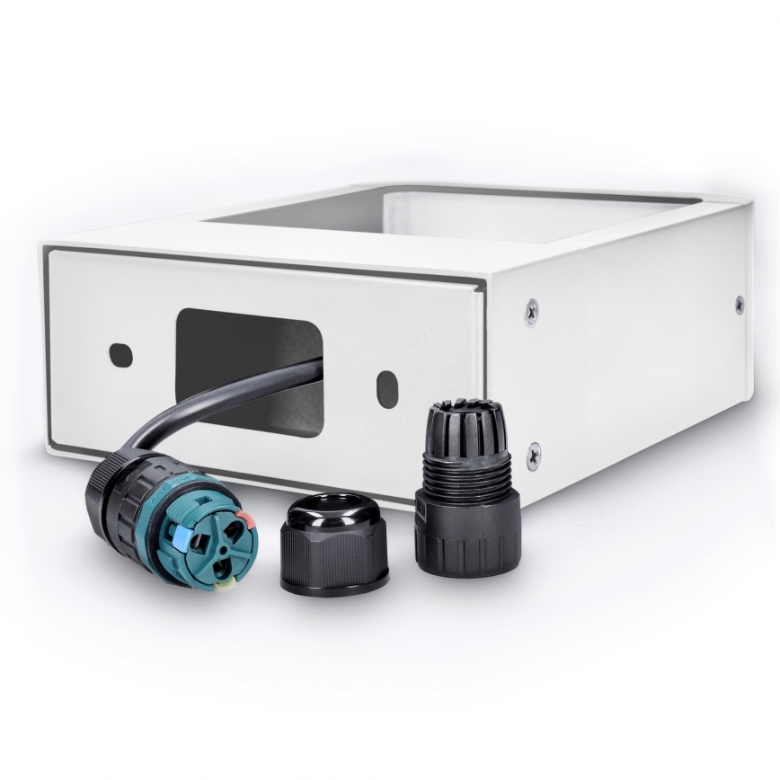 Brilagi - LED-ulkoseinävalaisin BARI LED/7W/230V 3000/4000/6000K valkoinen IP54