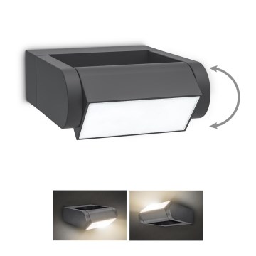 Brilagi - LED-ulkoseinävalaisin CROTONE LED/7W/230V antrasiitti IP54