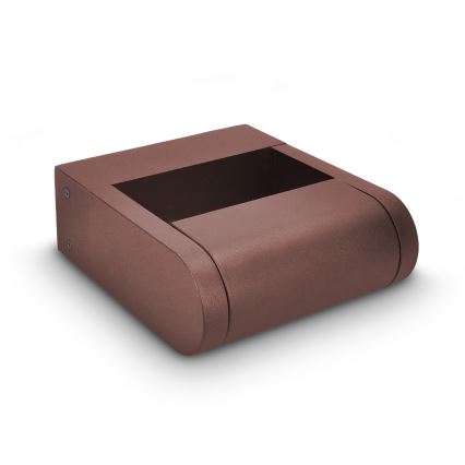 Brilagi - LED ulkoseinävalaisin CROTONE LED/7W/230V ruskea IP54