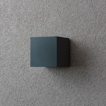 Brilagi - LED-ulkoseinävalaisin CUBE LED/6W/230V antrasiitti IP54