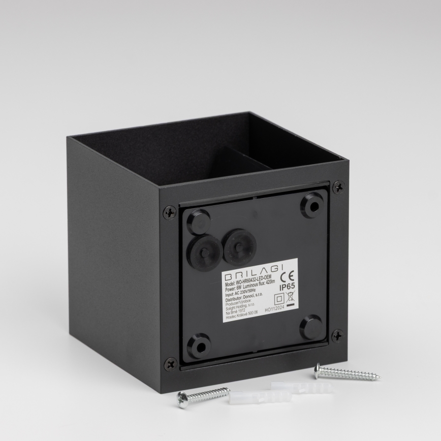 Brilagi - LED-ulkoseinävalaisin CUBE LED/6W/230V IP54