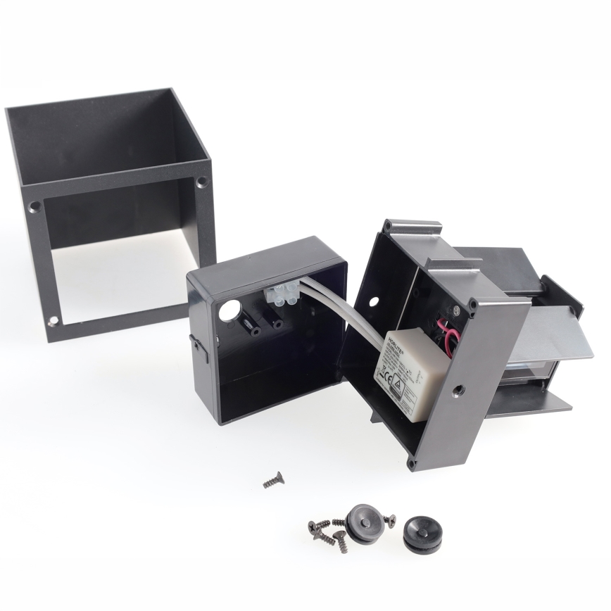 Brilagi - LED-ulkoseinävalaisin CUBE LED/6W/230V IP54