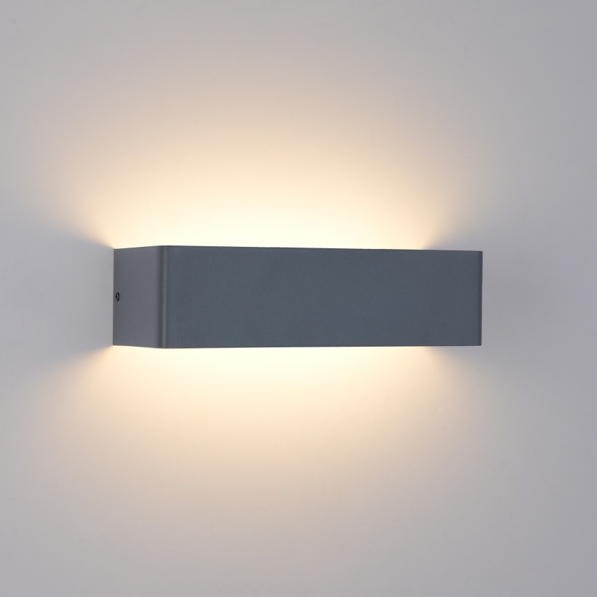 BRILAGI - LED-ulkoseinävalaisin DONNANI LED/12W/230V 30 cm antrasiitti IP44