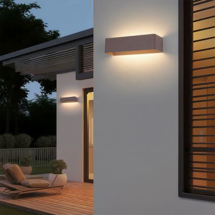 Brilagi - LED-ulkoseinävalaisin DONNANI LED/12W/230V ruskea IP44