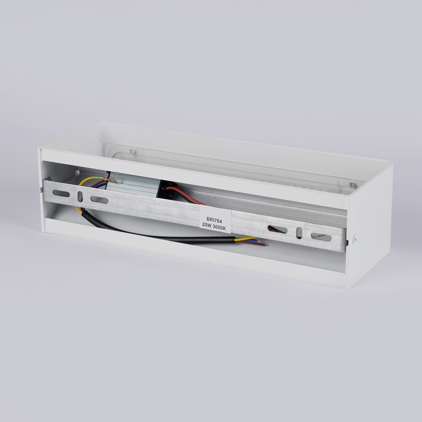 Brilagi - LED ulkoseinävalaisin DONNANI LED/12W/230V valkoinen IP44