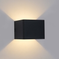 Brilagi - LED-ulkoseinävalaisin DONNANI LED/5W/230V 10 cm musta IP44