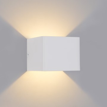 Brilagi - LED-ulkoseinävalaisin DONNANI LED/5W/230V 10 cm valkoinen IP44