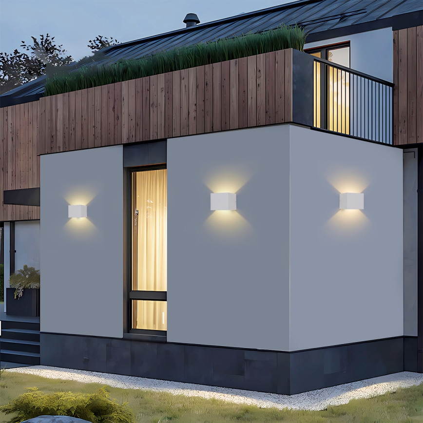 Brilagi - LED ulkoseinävalaisin DONNANI LED/5W/230V valkoinen IP44