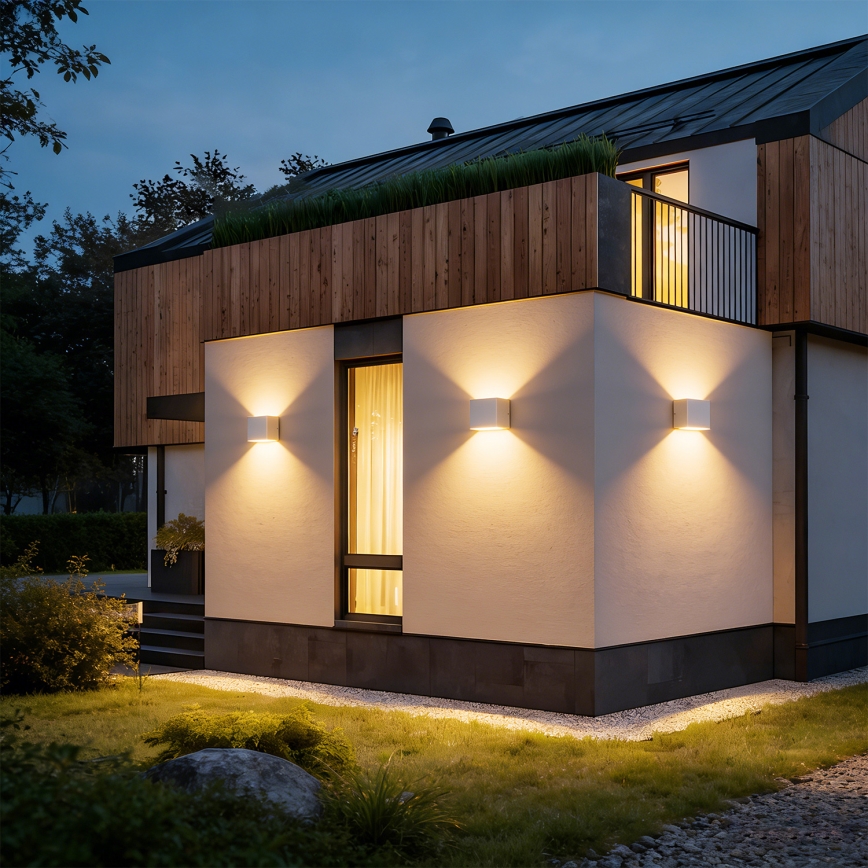 Brilagi - LED ulkoseinävalaisin DONNANI LED/5W/230V valkoinen IP44