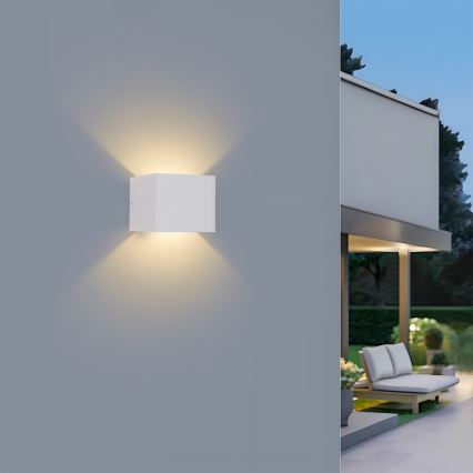 Brilagi - LED ulkoseinävalaisin DONNANI LED/5W/230V valkoinen IP44