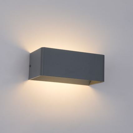 Brilagi - LED ulkoseinävalaisin DONNANI LED/7W/230V 20 cm antrasiitti IP44