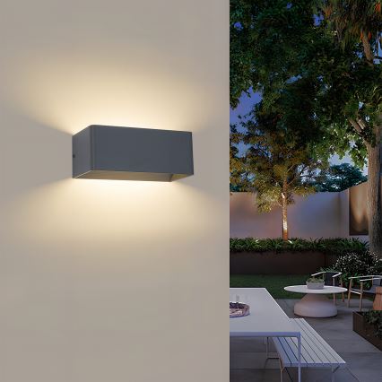 Brilagi - LED Ulkoseinävalaisin DONNANI LED/7W/230V antrasiitti IP44