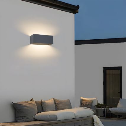 Brilagi - LED Ulkoseinävalaisin DONNANI LED/7W/230V antrasiitti IP44