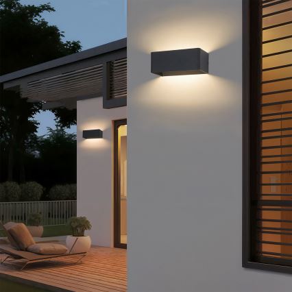 Brilagi - LED ulkoseinävalaisin DONNANI LED/7W/230V musta IP44