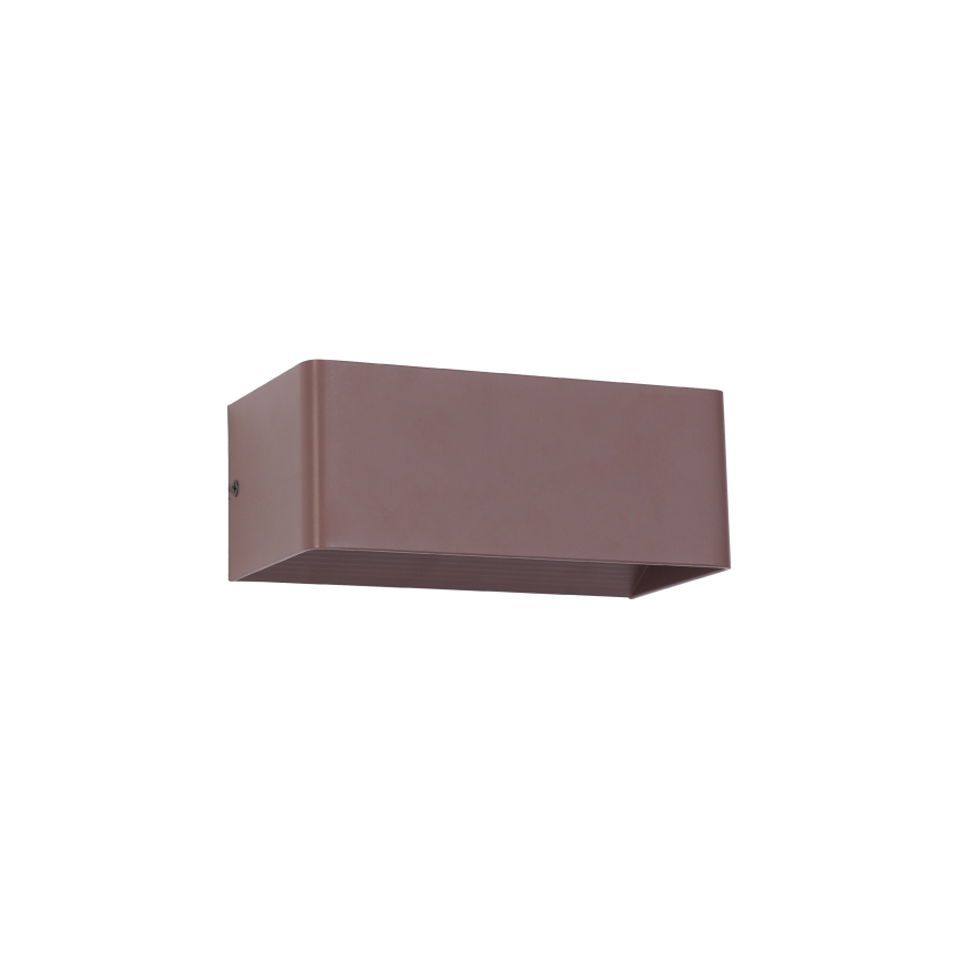Brilagi - LED-ulkoseinävalaisin DONNANI LED/7W/230V, ruskea, IP44