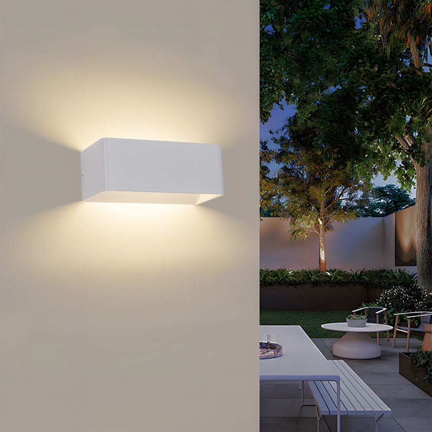 Brilagi - LED-ulkoseinävalaisin DONNANI LED/7W/230V valkoinen IP44