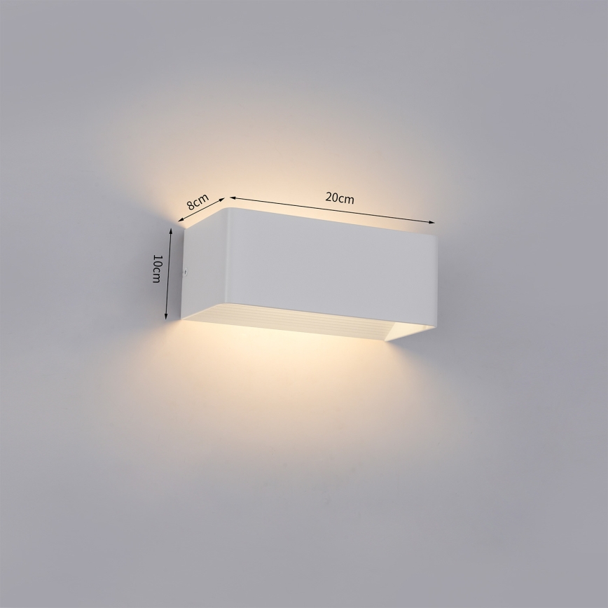 Brilagi - LED-ulkoseinävalaisin DONNANI LED/7W/230V valkoinen IP44