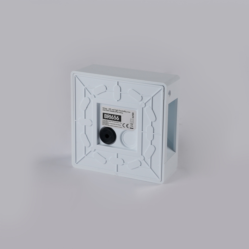 Brilagi - LED-ulkoseinävalaisin DOUBLERAY LINE LED/6W/230V valkoinen IP54