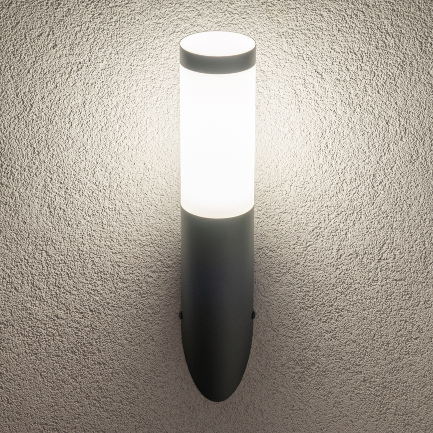 BRILAGI - LED-ulkoseinävalaisin ELIA 1xE27/7W/230V 4000K IP44 antrasiitti