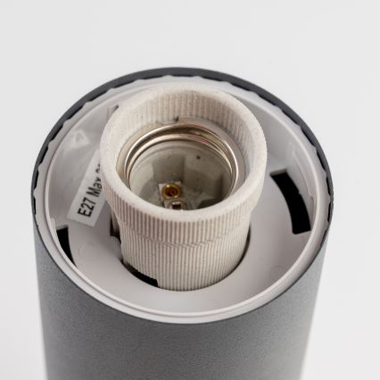 BRILAGI - LED-ulkoseinävalaisin ELIA 1xE27/7W/230V 4000K IP44 antrasiitti