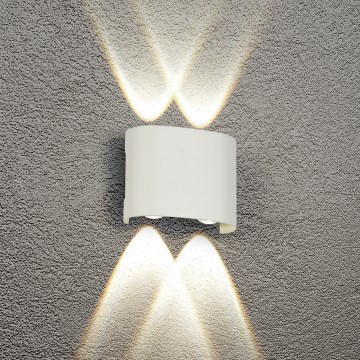 Brilagi - LED-ulkoseinävalaisin FLAREBOX LED/4W/230V valkoinen IP65