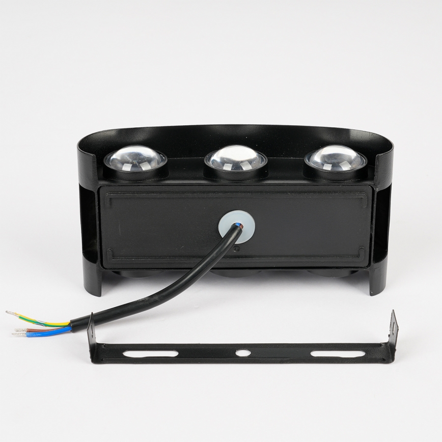 Brilagi - LED ulkoseinävalaisin FLAREBOX LED/6W/230V musta IP65