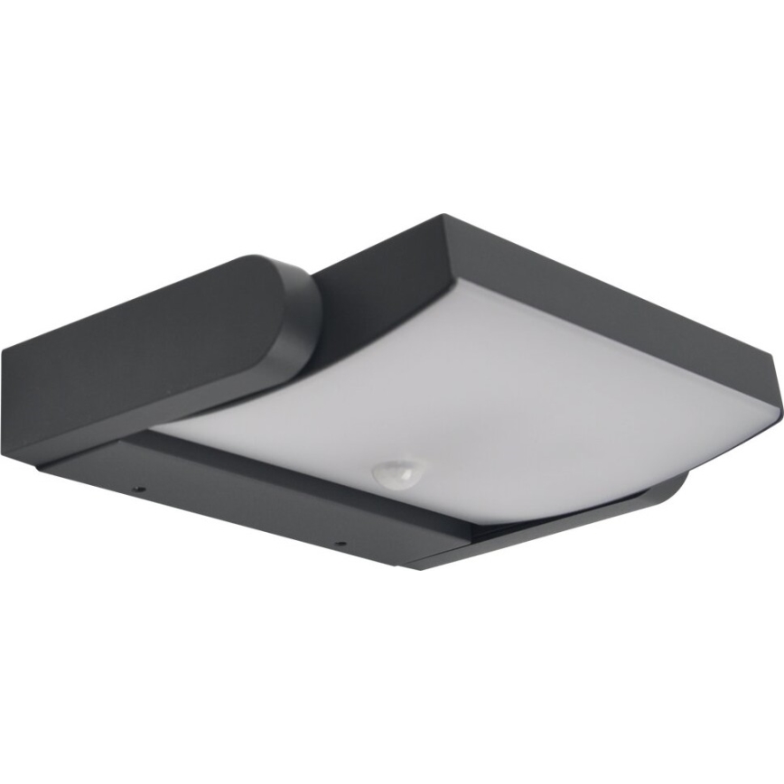 Brilagi - LED-ulkoseinävalaisin tunnistimella ANKLE LED/18W/230V 3000K IP65 antrasiitti