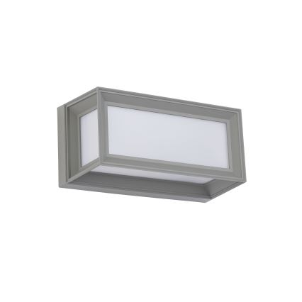 Brilagi - PARKER LED-ulkoseinävalaisin liiketunnistimella LED/12W/230V harmaa IP44