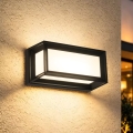 Brilagi - LED-ulkoseinävalaisin liiketunnistimella PARKER LED/12W/230V musta IP44