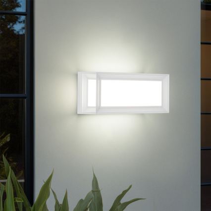 Brilagi - PARKER LED-ulkovalaisin liiketunnistimella LED/12W/230V valkoinen IP44