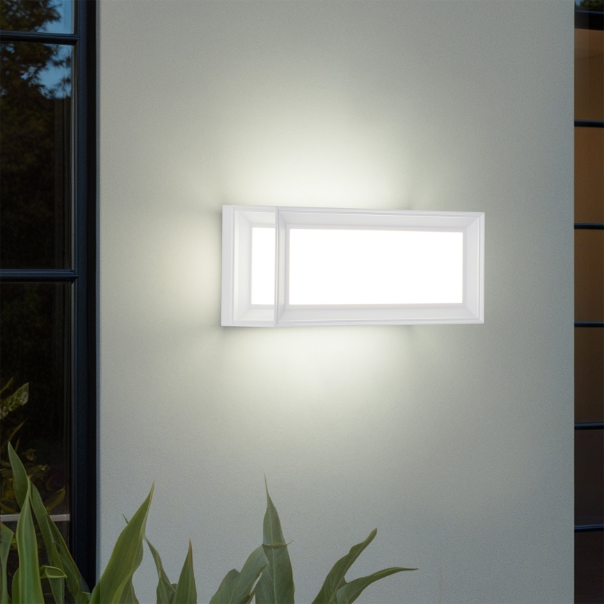 Brilagi - PARKER LED-ulkovalaisin liiketunnistimella LED/12W/230V valkoinen IP44