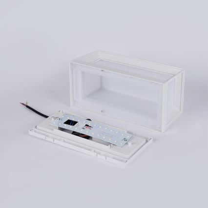 Brilagi - PARKER LED-ulkovalaisin liiketunnistimella LED/12W/230V valkoinen IP44